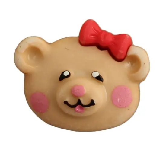 Buttons Galore and More 3D Bulk Buttons - Teddy Bear - 25 Buttons {1}