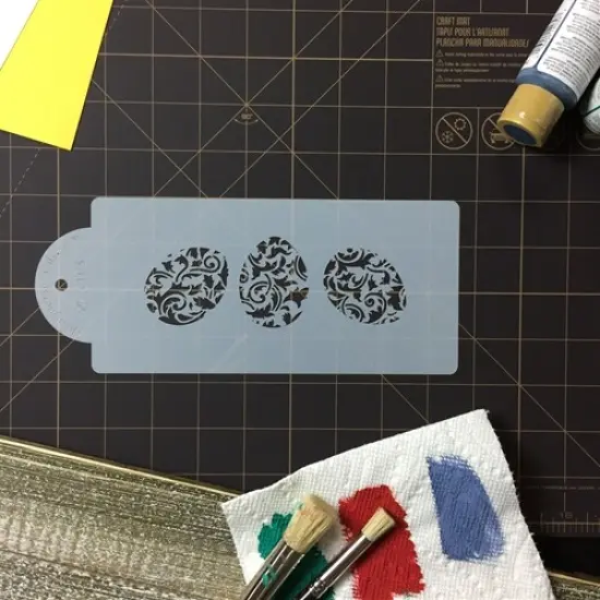 Ornamental Eggs Cake Stencil | C103 by Designer Stencils | Cake Decorating Tools | {3}