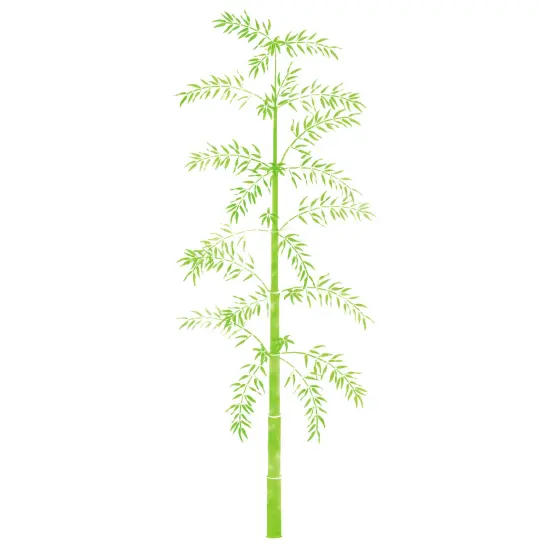 Large Bamboo Tree Wall Stencil | 1828 by Designer Stencils | Animal & Nature Stencils | Reusable Art Craft Stencils for Painting on Walls, Canvas, Wood | Reusable Plastic Paint Stencil for Home Makeover | Easy to Use & Clean Art Stencil {1}