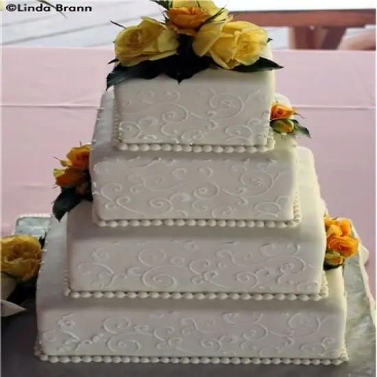 Leafy Scroll Cake Stencil | C358 by Designer Stencils | Cake Decorating Tools | Baking Stencils for Royal Icing, Airbrush, Dusting Powder | Reusable Plastic Food Grade Stencil for Cakes | Easy to Use & Clean Cake Stencil {5}