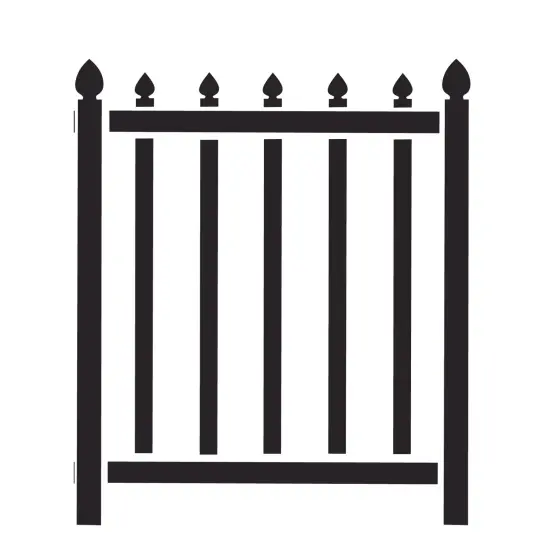 Large Wrought Iron Fence Wall Stencil | 1546 by Designer Stencils | Pattern Stencils | Reusable Stencils for Painting | Safe & Reusable Template for Wall Decor | Try This Stencil Instead of a Wallpaper | Easy to Use & Clean Art Stencil Pattern {1}