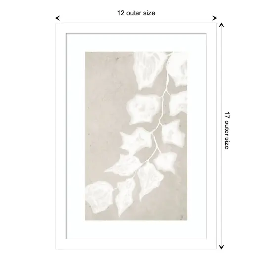 Paper Bark III by Urban Road Wood Framed Wall Art Print {1}
