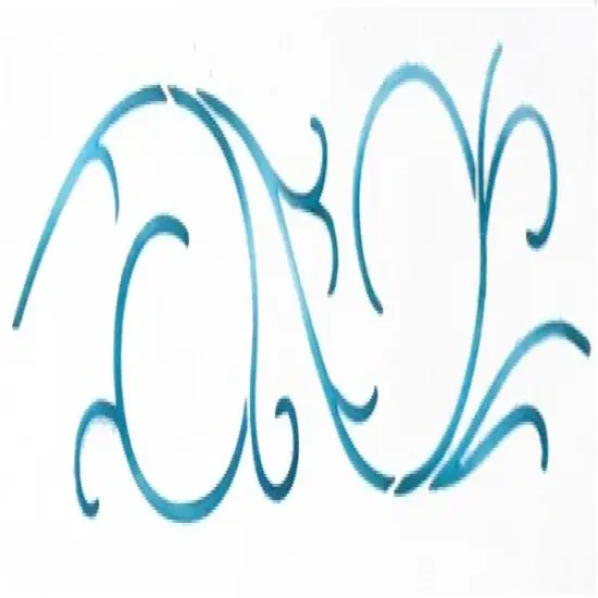 Scrollwork Cake Stencil | C001 by Designer Stencils | Cake Decorating Tools | Baking Stencils for Royal Icing Cakes, Airbrush Cakes, Dusting Powder Cakes | Reusable Plastic Food Grade Stencil for Cakes & Cookies | Easy to Use & Clean {4}