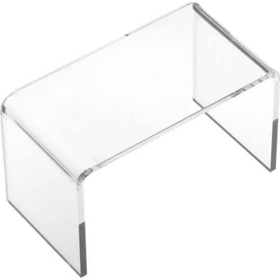 3 Faux Leather Ring Finger Display 3 Acrylic Risers {4}