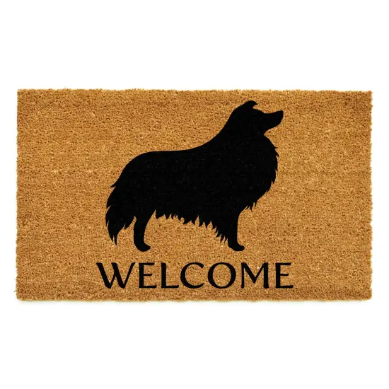 Collie Doormat {1}