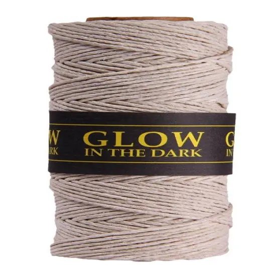 Hemptique 1mm #20 Variegated Hemp Cord Spools Eco Friendly Sustainable Naturally Grown Jewelry Bracelet Making Paper Crafting Scrapbooking Bookbinding Mixed Media Crocheting Macrame Seasonal Holiday Gift Wrapping Outdoor Gardening Glow in the dark {1}