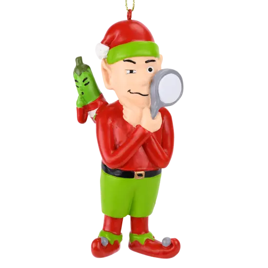 Elf Searching for The Christmas Pickle Ornament {1}