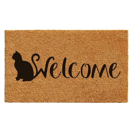 Feline Welcome Doormat {1}