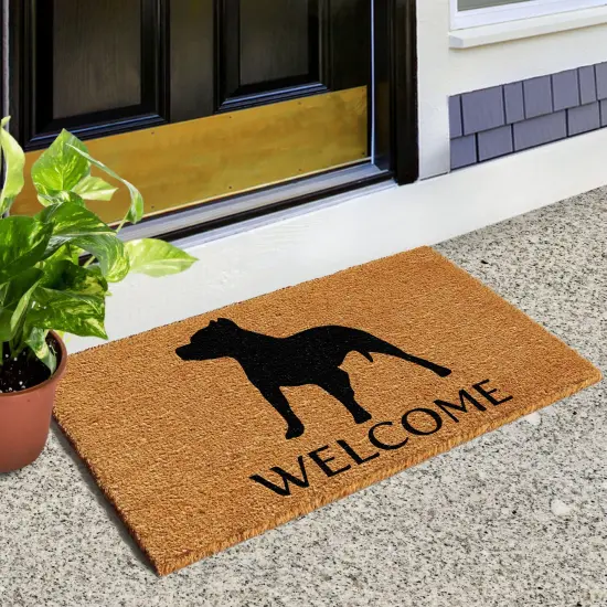 Pit Bull Doormat {3}