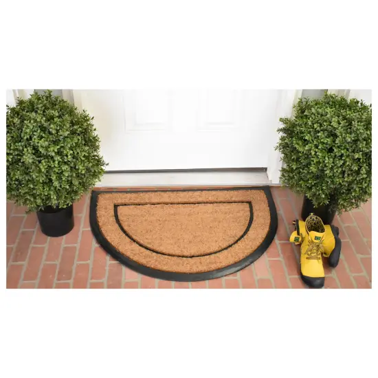 The General Half-Circle Doormat {3}