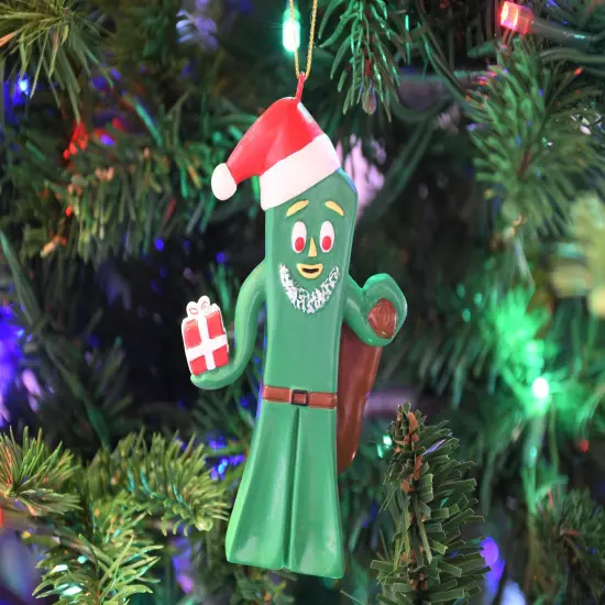 Santa Gumby Christmas Ornament Limited Edition {5}