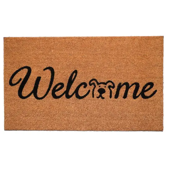 102471729 Doggie Welcome Doormat {1}