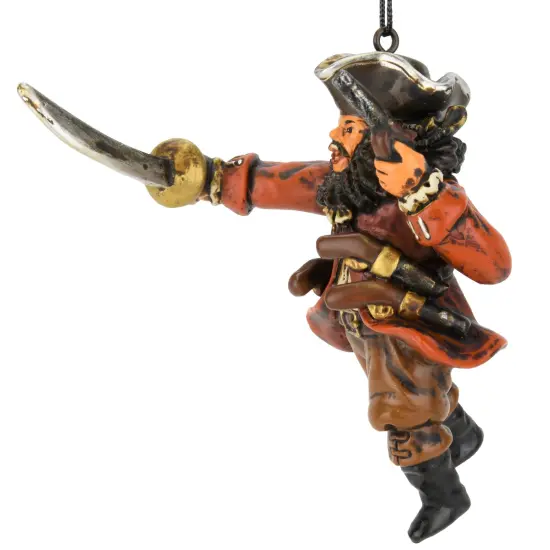 Blackbeard The Pirate Halloween / Christmas Ornaments {6}
