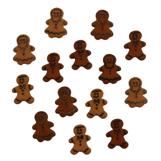 Buttons Galore 50+ Assorted Christmas Buttons for Sewing & Crafts - Set of 6 Button Packs - Christmas Set 3 {5}