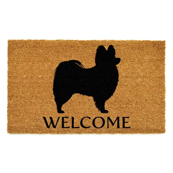Papillon Doormat {1}