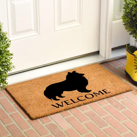 Shetland Sheepdog Doormat {3}