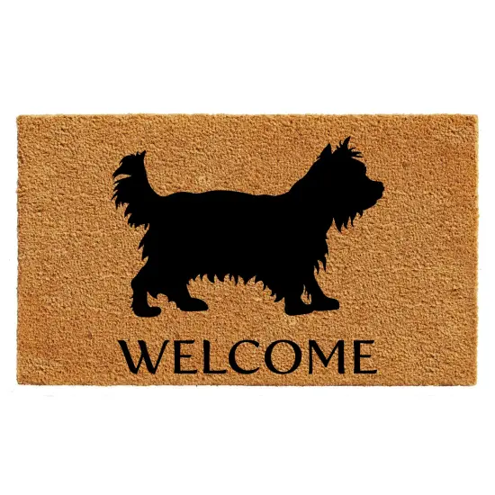 Yorkshire Terrier Doormat {1}