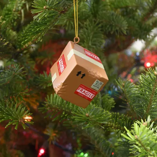 Tree Buddees Damaged Delivery Package Christmas Ornaments {6}