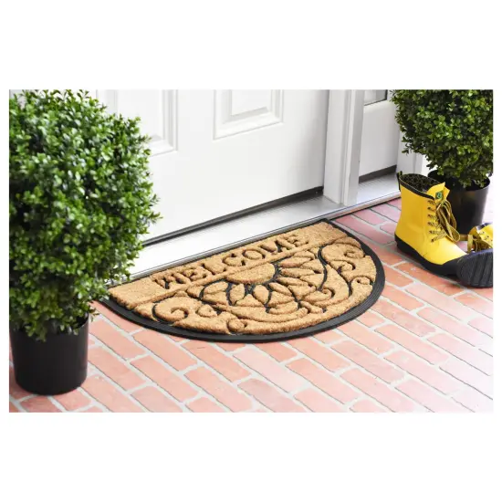 Welcome Scroll Doormat {4}