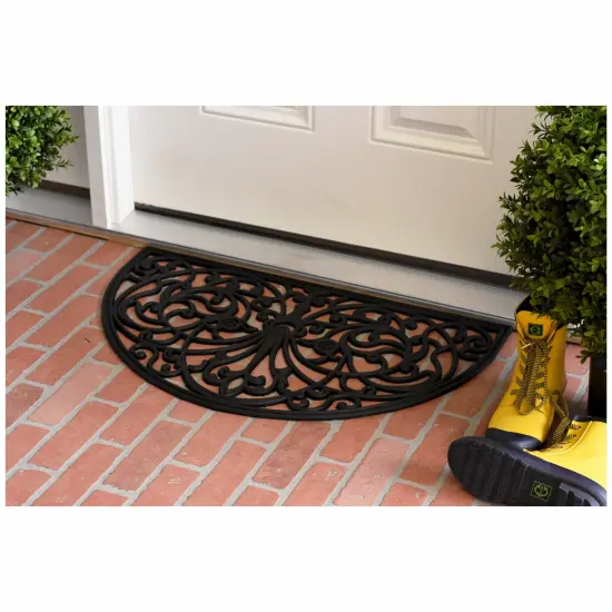 Iris Rubber Doormat {2}