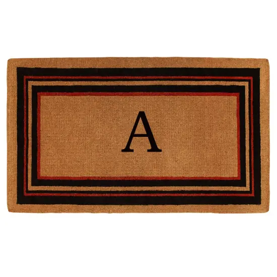 Esquire Monogram Doormat {1}