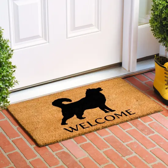 Alaskan Malamute Doormat {1}