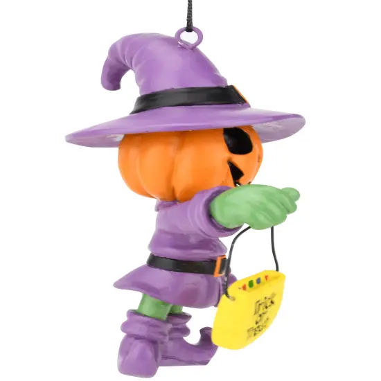 Tree Buddees Trick or Treating Pumpkin Man Halloween Ornaments {4}