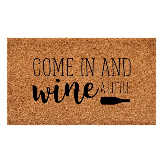 108271729 Wine A Little Doormat {1}