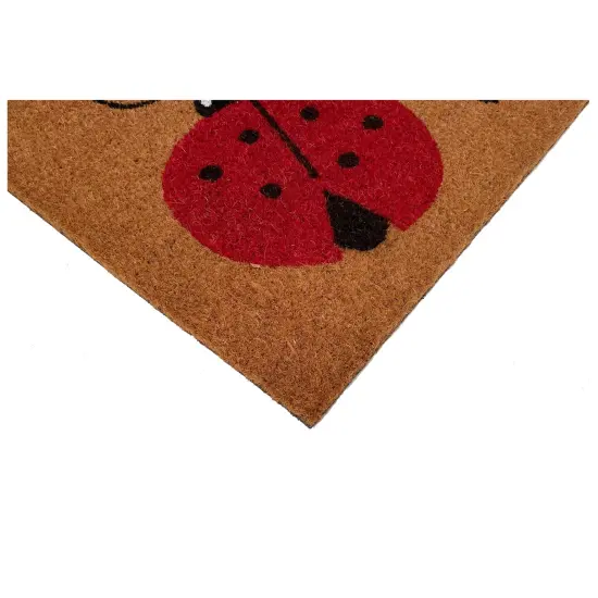 121431729 Ladybug Welcome Doormat {3}