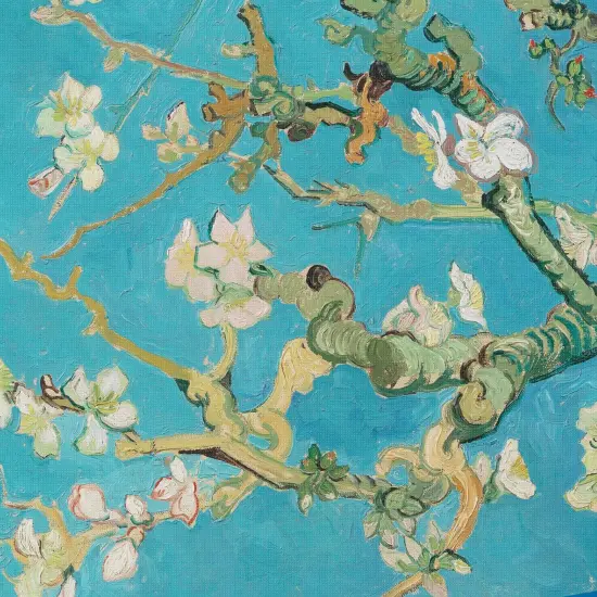 Orenco Originals Vincent Van Gogh Teal Blossoms-Square Counted Cross Stitch Pattern {2}