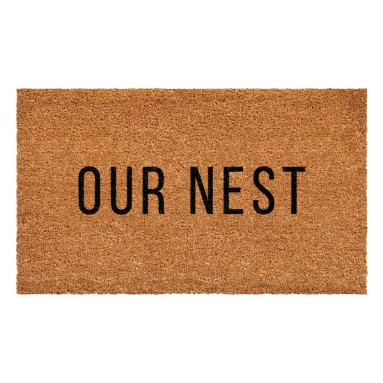 Our Nest Doormat {1}