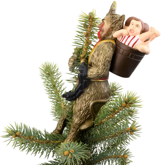 Creepy Krampus Tree Topper for Christmas or Halloween Trees - Large 10" {5}