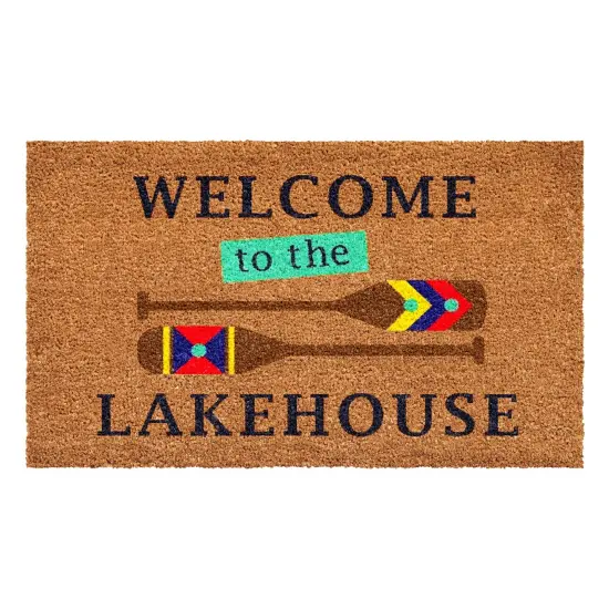 Welcome to the Lake House Doormat {1}
