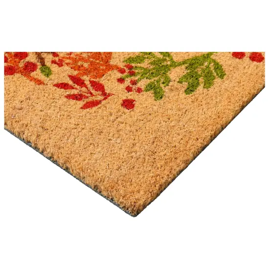 Fall Wreath Doormat {2}