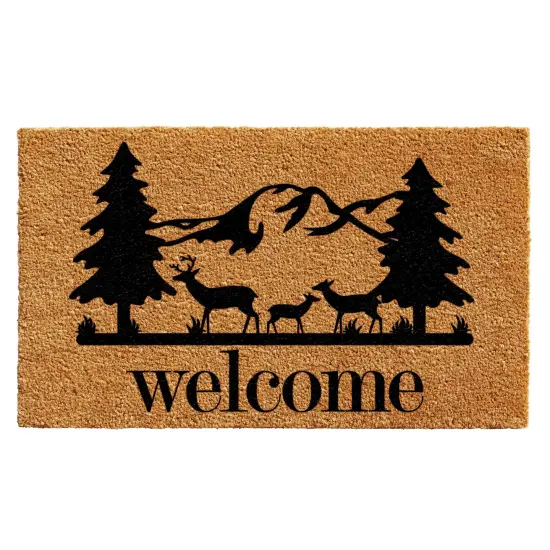 Rocky Mountain Welcome Doormat {1}