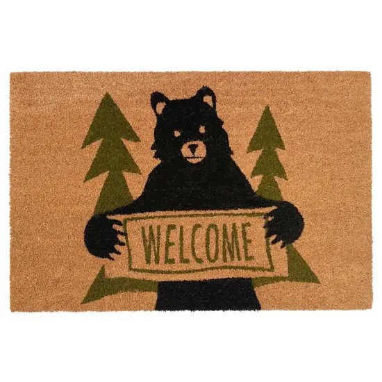 122261729 Bear Greeting Doormat {1}