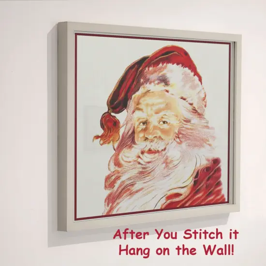 Father Christmas Santa Claus St Nick # 16 Counted Cross Stitch Pattern {4}