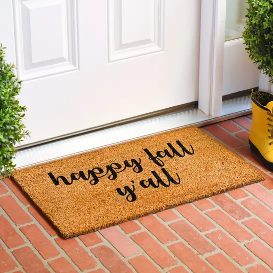 108991729 Happy Fall Yall Doormat {5}