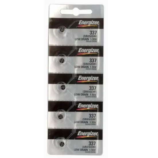 25 337 Energizer Watch Batteries SR416SW Battery Cell {1}