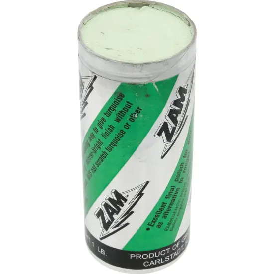 Zam Buffing Compound Silver Turquoise Polishing 1 Lb. {4}
