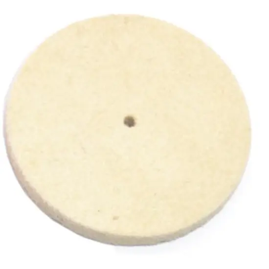 Solid Felt Wheel Buff, 2-1/2" x 1/2", Item No. 17.425 {1}