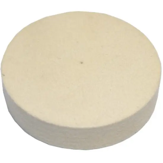 Solid Felt Wheel Buff, 4" x 1", Item No. 17.437 {1}