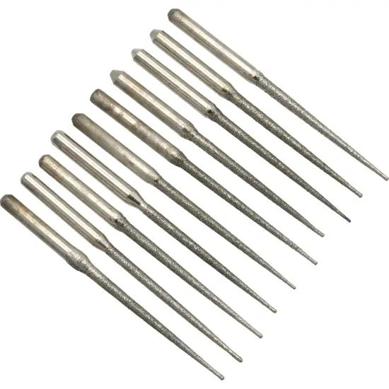 10 Diamond Coated Bead Reamers For Beading {3}