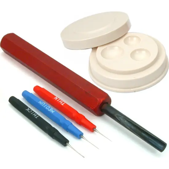 Watchmakers Oilers Oil Cup Case Opener 5 Repair Tools {1}