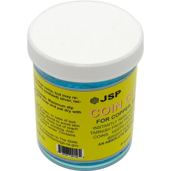 JSP&reg; Coin Gold Bullion Jewelry Cleaner - 8 Ozwith basket(us170) {6}