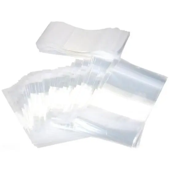 200 Poly Bags Block Zipper Watch Parts Shipping 6x4" {1}