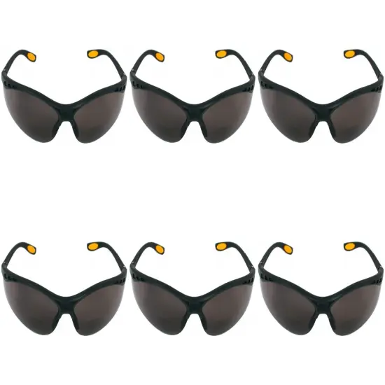 1.5X DeWALT Bifocal Smoke Lens Safety Glasses Pack of 6 {1}