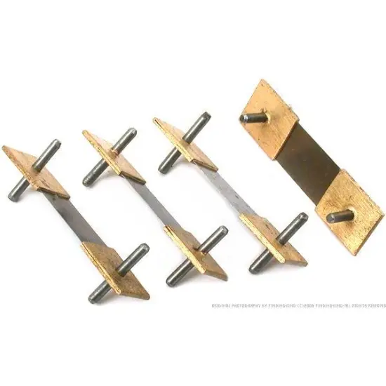 4 Suspension Springs for Fuji Clocks Clockmakers Parts {1}