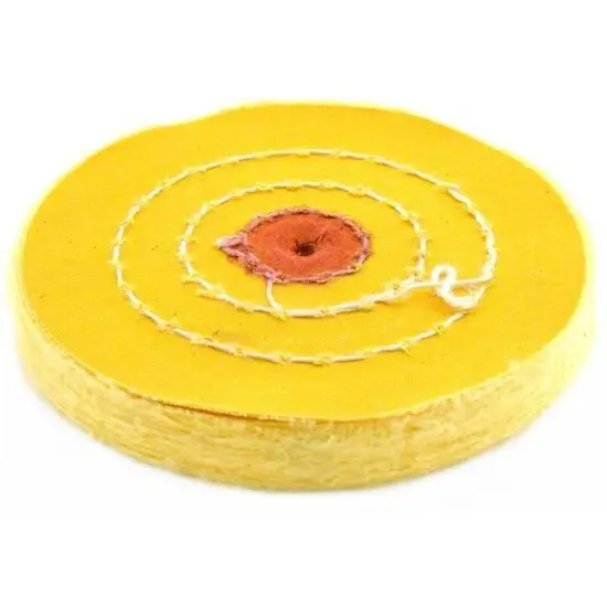 Grobet Buffing Wheel Jewelers 4" Polishing Machine Tool {1}