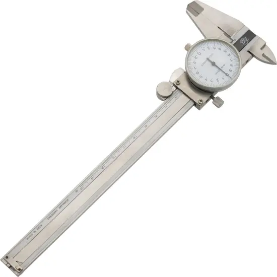 Dial Vernier Caliper 3 Way Measuring Gauge 150mm Tool {4}